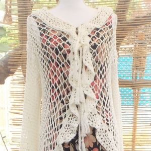 Handmade Bohemian, Hippie Mandala crochet Vest